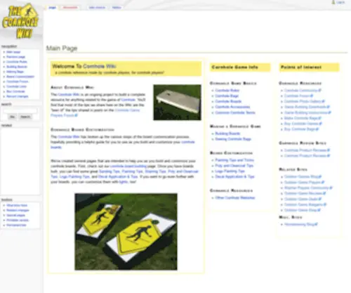 Cornholewiki.com(Get full access to this domain. Easy) Screenshot