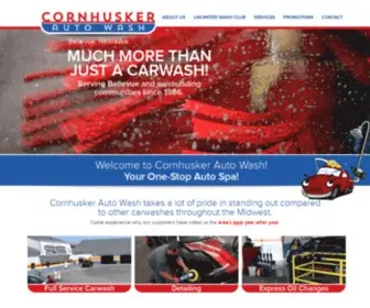 Cornhuskerautowash.com(Cornhusker Auto Wash) Screenshot