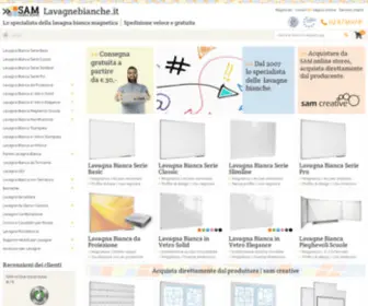 Corniciperposteronline.it(Lo specialista della lavagna bianca magnetica) Screenshot