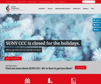 Corning-CC.edu(SUNY Corning CC SUNY Corning Community College) Screenshot