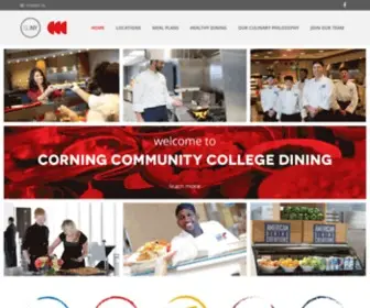 CorningcCDining.com(Corning CC Dining) Screenshot