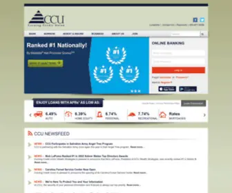 Corningcu.org(Corning Credit Union (CCU)) Screenshot