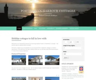 Cornishhideaways.com(Holiday Cottages in Porthleven) Screenshot