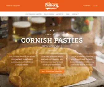 Cornishpasties.com(Cornish Pasties by post delivered to your door from Cornwall) Screenshot