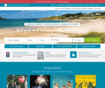 Cornishtraditionalcottages.com(Cornish Traditional Cottages) Screenshot