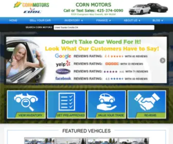 Cornmotors.com(Cornmotors) Screenshot