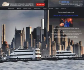 Cornucopiacruise.com(Cornucopia Cruise Line) Screenshot