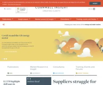 Cornwall-Insight.com(Cornwall insight) Screenshot