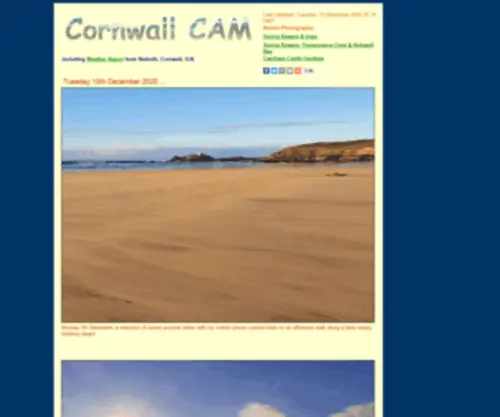 Cornwallcam.com(Cornwall CAM) Screenshot