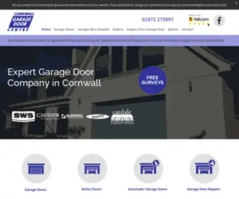 Cornwallgaragedoors.co.uk(Garage Door Company) Screenshot