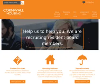 Cornwallhousing.org.uk(Cornwall Housing) Screenshot