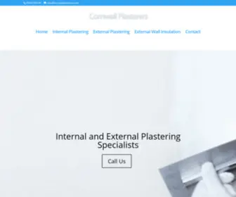 Cornwallplasterers.com(Plastering in Cornwall) Screenshot