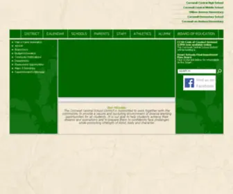 Cornwallschools.com(Cornwall Central School District) Screenshot