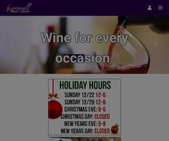 Cornwallwines.com(Cornwall Wines) Screenshot