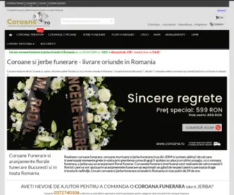 Coroane.ro(Coroane funerare online) Screenshot