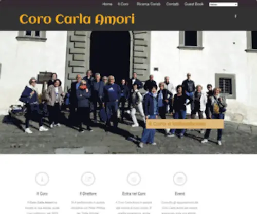 Corocarlaamori.it(Coro Carla Amori) Screenshot