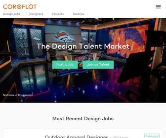 Coroflot.com(Coroflot is where designers are found and hired) Screenshot
