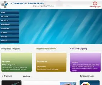 Coromandelengg.com(Coromandel Engineering Company Limited) Screenshot