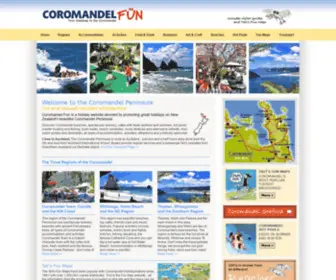 Coromandelfun.co.nz(Coromandel Fun) Screenshot