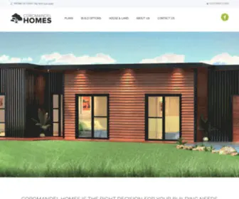 Coromandelhomes.co.nz(Coromandel Homes) Screenshot