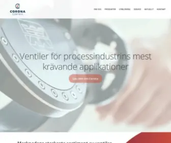 Corona-Control.se(Corona Control®) Screenshot