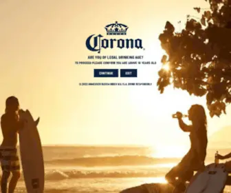 Corona-Extra.com(Facebook) Screenshot