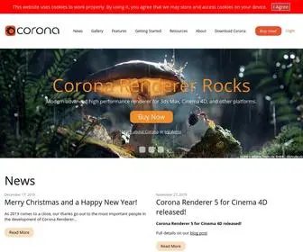 Corona-Renderer.com(Renderer for architectural visualization) Screenshot
