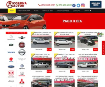 Coronaautos.com(Corona Autos) Screenshot