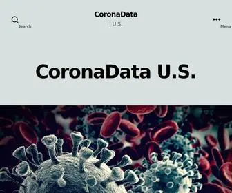 Coronadata.us(U.S) Screenshot