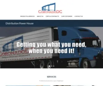 Coronadodc.com(Distribution Power House) Screenshot