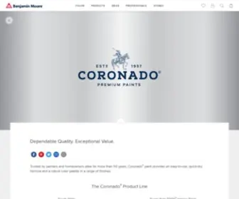 Coronadopaint.com(Coronado® Premium Paints) Screenshot