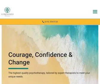 Coronadopsych.com(Coronado Psych) Screenshot