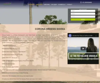 Coronagreens.co.in(Corona Greens) Screenshot