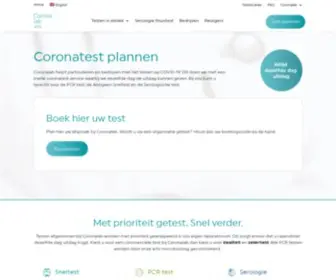 Coronalab.eu(Betrouwbare Coronatest) Screenshot