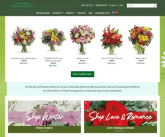 Coronaroseflowers.net(Corona Florist) Screenshot