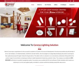 Coronaswitch.com(LED Light Manufacturers) Screenshot