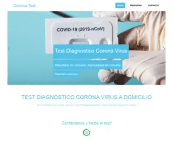 Coronatest.cl(Coronatest) Screenshot