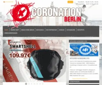 Coronation-Industries.de(Coronation Berlin) Screenshot