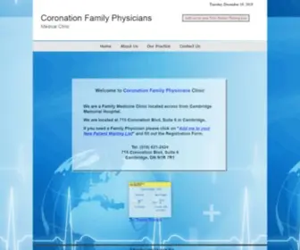 Coronationfamilyphysicians.ca(Coronationfamilyphysicians) Screenshot