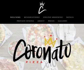 Coronatopizza.com(Coronato Pizza) Screenshot