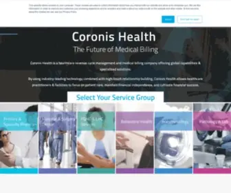 Coronishealth.com(Coronis Health) Screenshot