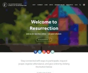 Cor.org(Church of the Resurrection Leawood) Screenshot