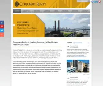 Corp-Realty.com(Corporate Realty) Screenshot