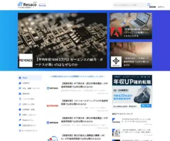 Corp-Research.jp(「リサコ（resaco）) Screenshot