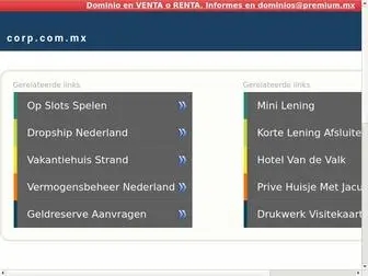 Corp.com.mx(corp) Screenshot