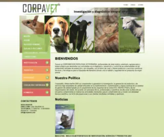 Corpavet.com(Corpavet) Screenshot