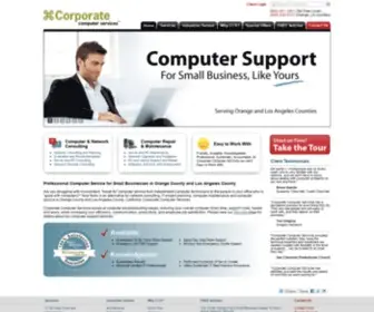 Corpcomputerservices.com(Texas Quality Products) Screenshot