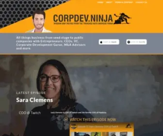 Corpdev.ninja(Corpdev ninja) Screenshot