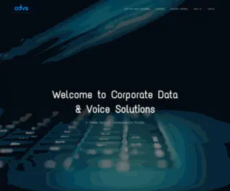 Corpdvs.com(Corporate Data & Voice Solutions) Screenshot