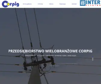 Corpig.pl(Hurtownia Elektrotechniczna) Screenshot